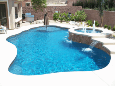 Steve Breck Pools -Free Form Pool