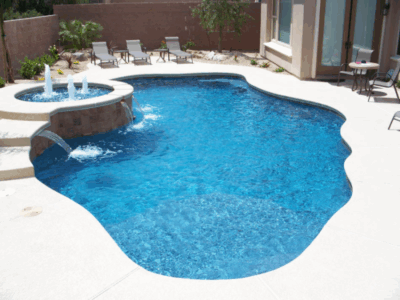 Steve Breck Pools -Free Form Pool